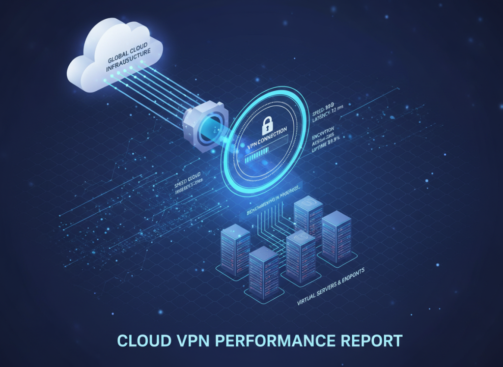 Benchmarking VPNs in the cloud.